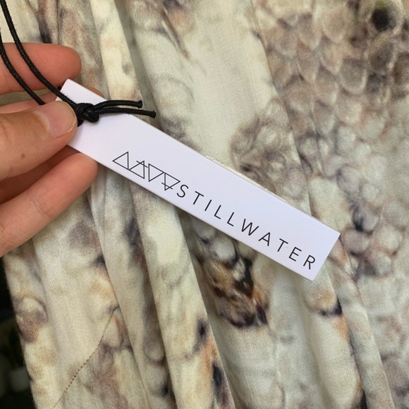 NWT STILLWATER LA EVER THINE MAXI SLIP DRESS - Picture 4 of 5